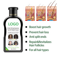 Shampoo anti-chute de cheveux Disaar Organisateur Hommes et femmes Shampooing naturel à la croissance du gingembre pour cheveux abîmés