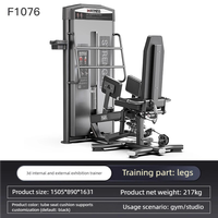 Machine de musculation des cuisses intérieures et extérieures SK Commercial 3D, design réglable pour l'entraînement des muscles des hanches et des jambes, équipement de fitness pour salle de sport