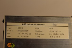 Módulo de Fuente de Alimentación SB512 3BSE002098R1 para PLC - Product Image 3