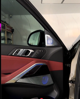 Kit d'éclairage d'ambiance intérieur LED RVB 64 couleurs pour BMW X6 G06, accessoires de décoration pour cache-haut-parleurs