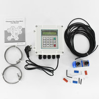 Pengukur Aliran Ultrasonik TUF-2000SW Terpasang Di Dinding Penjepit Pada Flowmeter Air Digital Antarmuka RS485 TS-2 TM-1 TL-1 TS-2-HT TM-1-HT