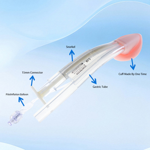 <span class=keywords><strong>Masque</strong></span> laryngé à double lumière en silicone de qualité médicale, jetable/réutilisable, renforcé, certifié CE, classe II, pour usage médical et <span class=keywords><strong>chirurgical</strong></span> - Product Image 5