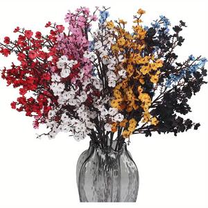 Vente Flash Transfrontalière : Bouquet de <span class=keywords><strong>Jasmin</strong></span> d'Hiver <span class=keywords><strong>Étoilé</strong></span> à 5 Branches, Fleurs Artificielles pour Mariage, Accessoires de Photographie Extérieure et Décoration Intérieure - Product Image 1