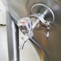 Fermenteur Conique à Chemise en Acier Inoxydable 304/316 de 100 à 20000 Litres avec Pompe pour Bière, à Vendre (Longue Gamme)