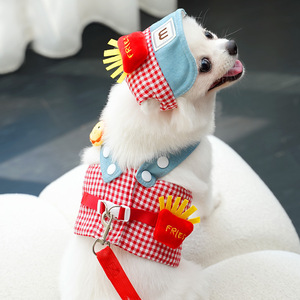Hiçbir çekme özel köpek kedi koşum Pet için Set, ucuz ayarlanabilir lüks tasarımcı köpek koşum özel Oem Logo Pet malzemeleri - Product Image 3