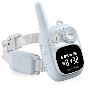 <span class=keywords><strong>Collar</strong></span> Antiladridos Electrónico Portátil para Perros, <span class=keywords><strong>Collar</strong></span> de Adiestramiento con Cable, Recargable, con <span class=keywords><strong>Control</strong></span> Remoto - Product Image 1