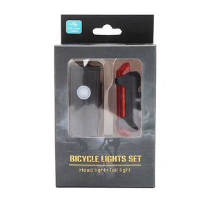 Luz LED Recargable por USB para Bicicleta, Resistente al Agua IPX4, Faro Delantero para Bicicleta de Montaña con Material ABS, 3 Modos, Negro/Blanco - Product Image 5