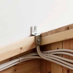 Thép cố định phần cứng cho đồ nội thất gỗ kim loại phẳng góc cú đúp với góc duy nhất cấu trúc stampings cho kết nối chân đế - Product Image 5