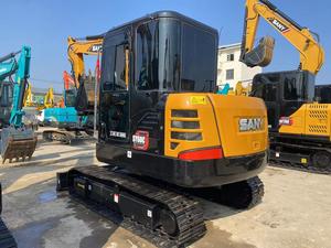 Excavatrice Komatsu SY60C d'occasion en bon état, 6 tonnes, modèle 2023, avec moteur, boîte de vitesses et pompe, à vendre, prix bas original, provenance du Japon - Product Image 6