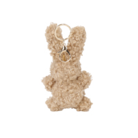 Pendentif Lapin en Peluche Personnalisé Couleur Kaki, Breloque de Sac en Forme de Lapin de Dessin Animé, Pendentif Lapin Doux Personnalisé