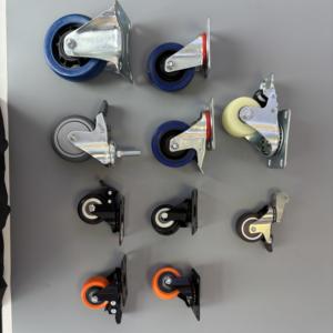 1.5/2/2.5/<span class=keywords><strong>3</strong></span> Inch Massief Ijzeren Castor Caster Wiel Industriële Lichte Duty 40/63/75 Mm Vervaardigd Pu Polyurethaan Pp-Fabriek - Product Image 6