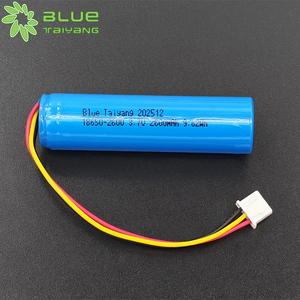 Conector Personalizado Ph2.0-3p, Batería de Litio 18650 de 3.7v <span class=keywords><strong>2600mah</strong></span> 9.62wh, Batería Recargable de Iones de Litio de 3.7v <span class=keywords><strong>2600mah</strong></span> - Product Image 1
