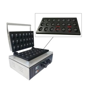 Machine à gaufres électrique commerciale 21 trous pour gaufres croustillantes à la châtaigne, 1550W, appareil à gaufres et cuiseur à pain - Product Image 5