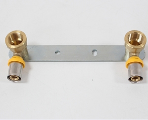 Raccords à compression universels en laiton TH&U pour tuyaux multicouches, coupleur de compression en cuivre, filetage NPT/BSP, plomberie <span class=keywords><strong>sanitaire</strong></span>, gaz - Product Image 1