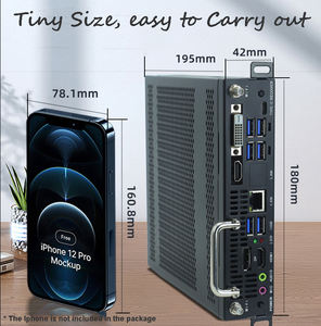 Компактная OPS-C система Barebone 14-го поколения I5 H610 чипсет без оперативной памяти/SSD идеально подходит для цифровых вывесок и умных встреч - Product Image 3