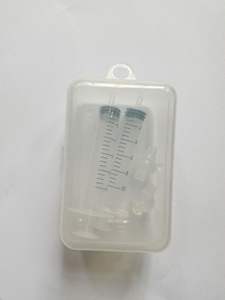 2 pièces Nettoyeur nasal pour bébé Rhinite Laveur nasal Tube à aiguille Aspirateur nasal pour bébé <span class=keywords><strong>Seringue</strong></span> Nettoyage nasal pour bébé <span class=keywords><strong>Lavage</strong></span> nasal pour enfants - Product Image 2