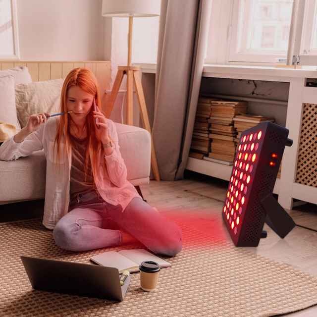 AZURE Professional LED Red Light Therapy Panel for Home Use Facial Beauty Skin Care Solarium Sauna AL300 2512123