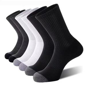 Wholesale Custom Logo <b>Men's</b> <b>Socks</b> Cotton Bamboo Compression <b>Socks</b> for Running <b>Sports</b> Athletic Fashion Casual <b>Socks</b> Supplier - Product Image 2