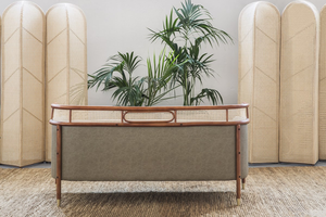 Nouveau canapé arrière en rotin de Style moderne <span class=keywords><strong>chinois</strong></span> meubles rembourrés pour hall d'hôtel bureau parc <span class=keywords><strong>salon</strong></span> pour <span class=keywords><strong>salon</strong></span> - Product Image 3