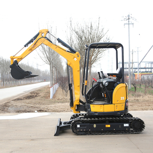 Chinese ELORRY EL10 Mini Excavator 1ton 0.1 Cubic Meter ECE Small Digger Crawler - Product Image 3