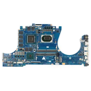 For HP OMEN 15-DH GPC54 Laptop Motherboard LA-J662P With CPU i5-10300H i7-10750H i9-10885H QTJ2 QTJ1 Motherboard With Processor