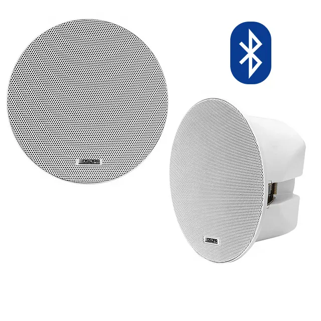 DSPPA Speaker plafon Bluetooth nirkabel, DSP602BT 2x10W Speaker aktif nirkabel