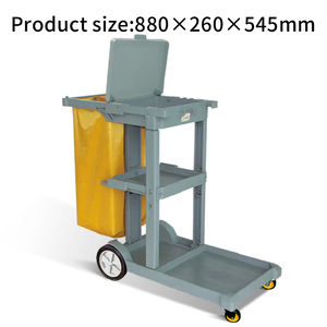 Petit chariot de concierge <span class=keywords><strong>Rubbermaid</strong></span> d'occasion de haute qualité OEM - Product Image 4