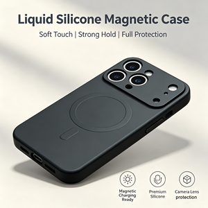 Custodia Protettiva Magnetica Antiurto in Silicone TPU di Alta Qualità per <span class=keywords><strong>iPhone</strong></span> 18 Pro Max 17 Pro 16 15 14 13 12 <span class=keywords><strong>11</strong></span> Plus - Product Image 1