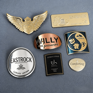 Étiquettes pour bouteilles, étiquettes pour l'emballage, logo pour bougie, étiquettes métalliques personnalisées en relief 3D, autocollants personnalisés imperméables - Product Image 2