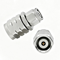 Connecteur RF SMA-JJG, adaptateur coaxial mâle-femelle 50 ohms, connecteur coaxial RF droit, adaptateur micro-ondes, OEM ODM personnalisé