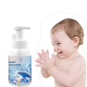 Private Label No Tears Baby Shampoo Hypoallergenic Wash Hair Care Products For Sensitive Skin