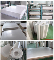 Plaque et film en feuille mince rigide en plastique PTFE naturel vierge