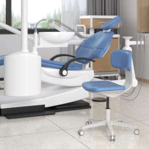 Solución de asiento de hospital médico Silla giratoria para sala de conferencias para visitantes Silla de trabajo para oficina médica <span class=keywords><strong>Laboratorio</strong></span> Doctor Enfermera Silla - Product Image 3