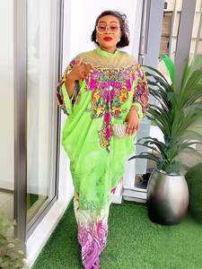 Robe personnalisée grande taille à imprimé ample <span class=keywords><strong>Boubou</strong></span> de couleur à imprimé ample pour femmes enceintes - Product Image 2