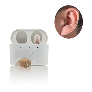 Nueva tendencia Auriculares inalámbricos Auriculares Sordos Ancianos Super Mini Recargable <span class=keywords><strong>CIC</strong></span> Digital Invisible OTC Audífono - Product Image 6