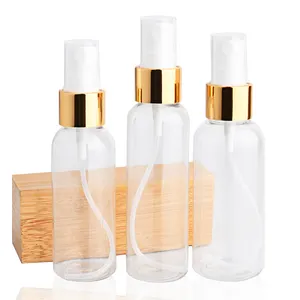 Petites bouteilles pulvérisatrices à brume fine en PET recyclé de 10 ml, 20 ml, 50 ml, 100 ml, 200 ml, bouteilles en plastique de 60 ml avec <span class=keywords><strong>pompe</strong></span> pour le <span class=keywords><strong>corps</strong></span>, le visage et le stockage d'huiles essentielles - Product Image 6