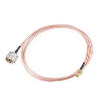 Assemblage de câble coaxial RF RG316 SMA femelle vers UHF PL-259 mâle pour antenne satellite