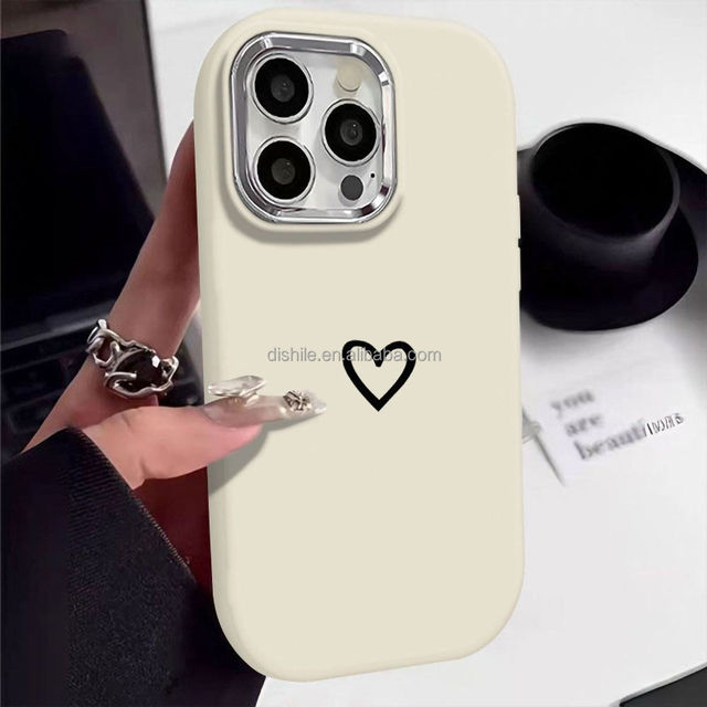 Novelty Design Heart Sports Style TPU Shockproof Protective Phone Case for 16/15 Pro Max/14/13/12/11 Factory Price