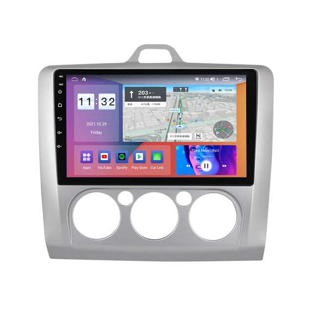 Mekede Car Video 4G LTE WIFI Multimedia System for Ford Focus 2 3 MK2 MK3 2004-2011 RDS DSP BT Radio Audio Stereo Android