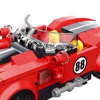 COGO-Briques en plastique ABS, 173 pièces, jouets éducatifs de course, blocs de construction