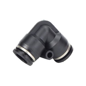 ข้อต่อสายลมแบบเร็ว Qingze ข้อต่อพลาสติกรูปตัว L 90 องศา ขนาด 4 6 8 10 12 มม. - Product Image 3