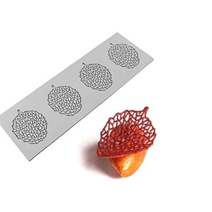 Dessert Bakery Tools Kitchen Baking Leave Shape Silicone <b>Molds</b> for <b>Cake</b> Decoration - Product Image 2