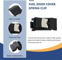 Clip à ressort pour porte-bidon de carburant, ressort de couvercle de réservoir de carburant pour Toyota 2019-2022 Avalon Camry RAV4 2004-2009 4Runner 77360-35040