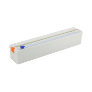 HuamaohengchunPlastic Wrap Dispenser with Cutter, Refillable Cling Film Dispenser with 12 inch328Ft Cling Film - Product Image 1