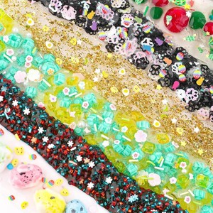 JITENG - <span class=keywords><strong>Slime</strong></span> <span class=keywords><strong>de</strong></span> Cristal Transparente <span class=keywords><strong>de</strong></span> Colores Variados al por Mayor con Muñecas <span class=keywords><strong>de</strong></span> Goma - Product Image 3