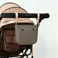 Sac de rangement pour poussette en gros, organisateur portable pour poussette, panier suspendu, sac à couches pour maman avec accessoires à accrocher