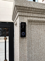 Kamera Pintu Pintar Nirkabel 5MP HD Terbaru Tahan Air IP65 Interkom Cerdas Audio Dua Arah Penyimpanan Cloud Video Doorbell