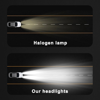 CAR-REFINE 20000Lm 130W 3570 CSP Auto H7 Lampu LED Mobil Canbus Daya Tinggi Led H11 H1 H4 HB3 9005 HB4 9006 9012 Lampu Led