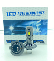 Ampoule de phare LED H7 Mini OEM haute précision 70W 6000K CSP Turbo IP67 étanche 6000 Lumens pour phares de voiture 12V