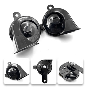 Wenle ahn181 nóng bán ABS sắt đen 80mm 12V 105-118db ốc thấp tone tự động sừng cho pg405 - Product Image 6